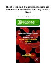 Transfusion Medicine Ebook